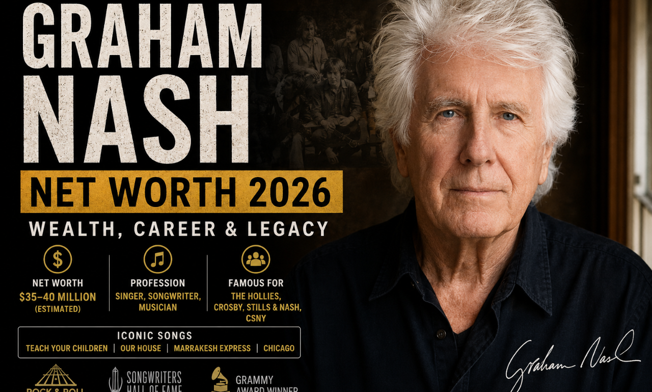 Graham Nash Net Worth 2026: Wealth, Career & Income